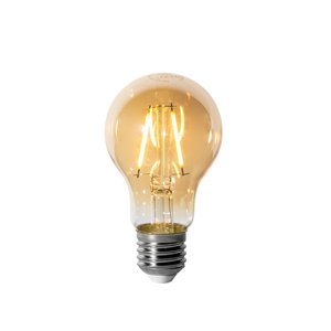 E27 stmívatelná LED žárovka A60 zlatá 3W 250 lm 2200K