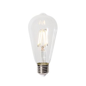 E27 stmívatelná LED žárovka ST64 čirá 5W 450 lm 2700K
