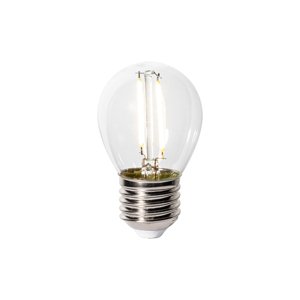 E27 stmívatelná LED žárovka P45 čiré sklo 3W 250 lm 3000K