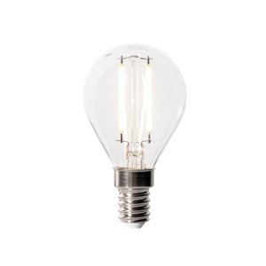 E14 stmívatelná LED žárovka P45 čiré sklo 3W 250 lm 3000K