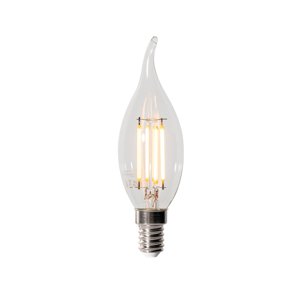 E14 stmívatelná LED žárovka BXS35 čirá 4W 450 lm 2200K