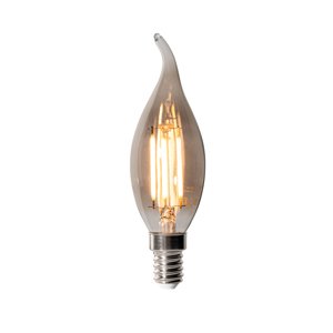 E14 stmívatelná LED žárovka BXS35 kouřová 4W 300 lm 2200K