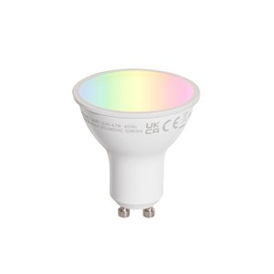 LED žárovky GU10 50 mm, jasné, 4,7 W, 400 lm, 2200–2400 K