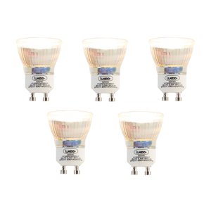 Sada 5 LED žárovek GU10 35mm 3,5W 180 lm 2700K