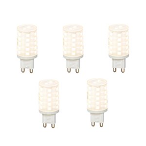 Sada 5 chytrých LED žárovek G9 2,5 W 250 lm 2700 K