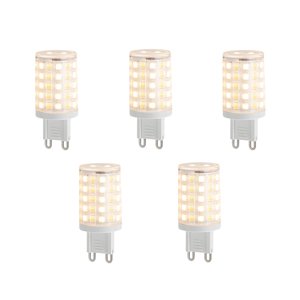 Sada 5 ks Chytré stmívatelné LED žárovky G9 Bright 2,5 W 250 lm 2700–6500 K