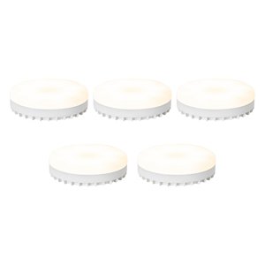 Sada 5 ks Chytré stmívatelné LED žárovky GX53 Opal 9W 806lm 2700-6500K