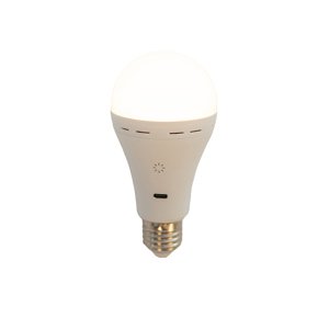 Chytrá stmívatelná LED žárovka E27 ST64 matná 3,5W 350 lm 3000-6500K dobíjecí s dálkovým ovládáním