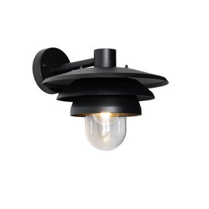 Design buiten wandlamp zwart IP44 - Morty