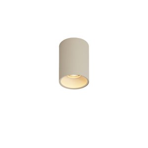Moderní zapuštěné bodové svítidlo béžové GU10 50 mm kulaté - Deep