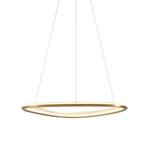 Designové závěsné svítidlo zlaté s 3-stupňovým stmíváním - Organico