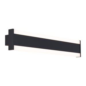 Moderní nástěnné svítidlo černé CCT 60cm vč. LED IP54 - Vanya
