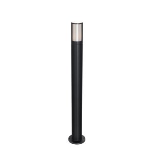 Smart buiten paaltje zwart 80 cm IP44 incl. GU10 50mm- Boris